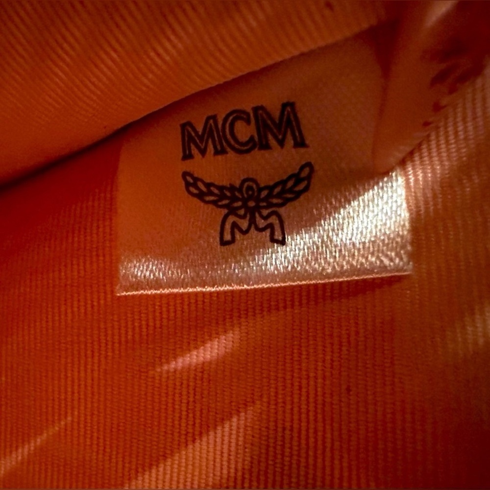 MCM Pink Logo Envelope Pouch -New. Additional colors available. - Picture 4 of 14